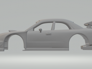 Subaru impreza jgtc 3D Baskı Modeli