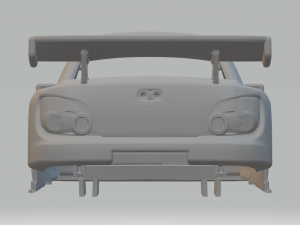 Subaru impreza jgtc 3D Baskı Modeli