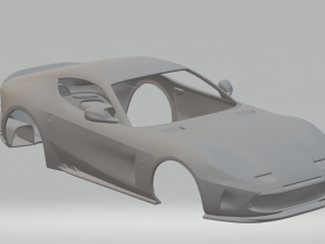 Ferrari omologata 2020 3D Print Model
