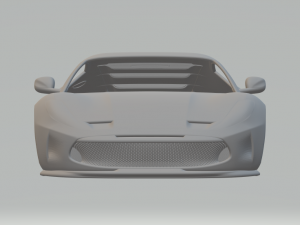 Ferrari omologata 2020 3D Baskı Modeli