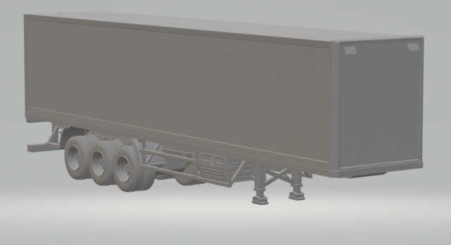 Trailer randon box brazil 3D 프린트 모델 .c4d .max .obj .3ds .fbx .stl .blend 