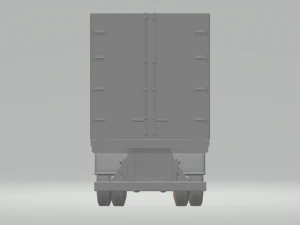 Trailer randon box brazil 3D Print Model