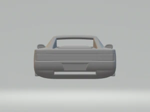 Ferrari testarossa 86 3D Print Model