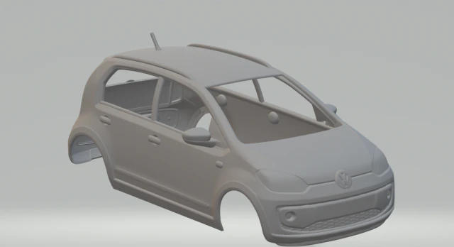 Vw up 3D Print Model .c4d .max .obj .3ds .fbx .stl .blend 