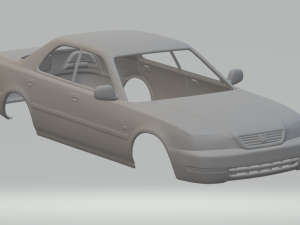 Honda saber mk1 1995 Model do druku 3D