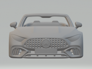 2023 Mercedes-AMG SL 3Dプリントモデル
