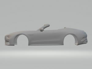 2023 Mercedes-AMG SL 3Dプリントモデル