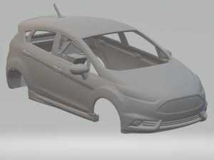 Fiesta 3D Print Model