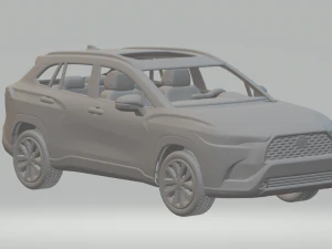 Krzyż Toyoty Corolla Model do druku 3D