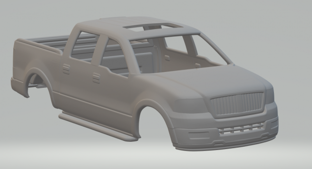 Lincoln Mark LT Modelo de Impressão 3D .c4d .max .obj .3ds .fbx .stl .blend 