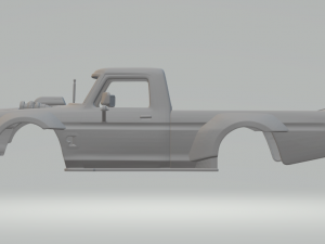 F150 race hoonigan Modèles 3D en vedette