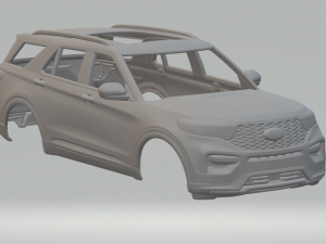 Explorer 2020 3Dプリントモデル