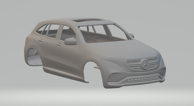 Mercedes benz eqc amg 2020 Modelo de impresión 3D .c4d .max .obj .3ds .fbx .stl .blend