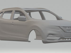 Nissan rouge 3D 프린트 모델