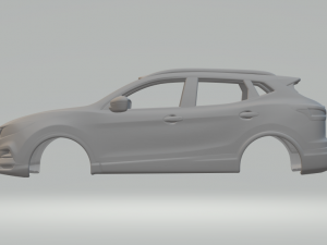 Nissan rouge 3D 프린트 모델