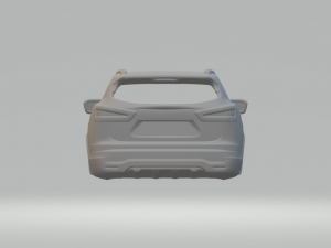 Nissan rouge 3D 프린트 모델