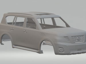 Nissan patrol Modelo de impresión 3D