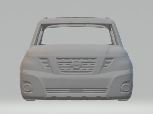 Nissan patrol Modèles 3D en vedette