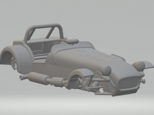 Caterham 7 3D Print Model