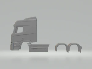 Hyundai xcient 3D Print Model