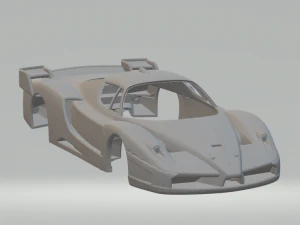coche de carreras mustang Modelo de impresión 3D