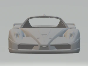 Mustang race car 3D Print Model