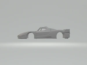 Mustang race car 3D Print Model