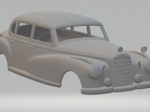 Mercedes benz 300 limousine 51 3D Print Model