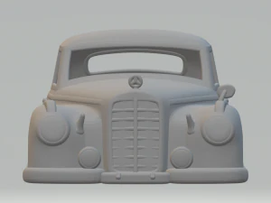 Mercedes benz 300 limousine 51 3D Print Model
