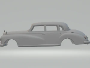 Mercedes benz 300 limousine 51 3D Print Model