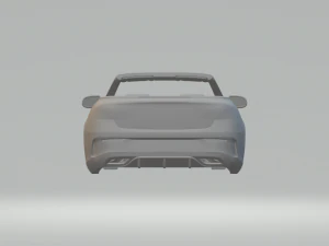 Mercedes Classe E 3D Print Model