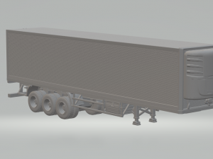 Trailer reefer brazil 3D 打印模型