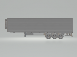 Trailer reefer brazil 3D 打印模型
