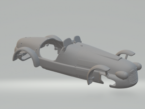 Ferrari 166 Inter Sport 3Dプリントモデル