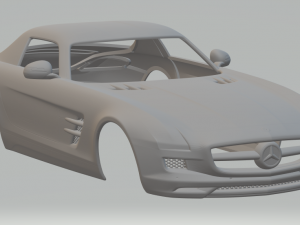 Mercedes benz sls 3D Print Model
