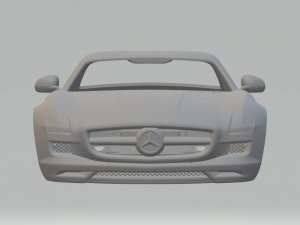 Mercedes benz sls Modèles 3D en vedette