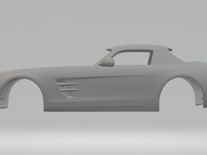 Mercedes benz sls Modèles 3D en vedette