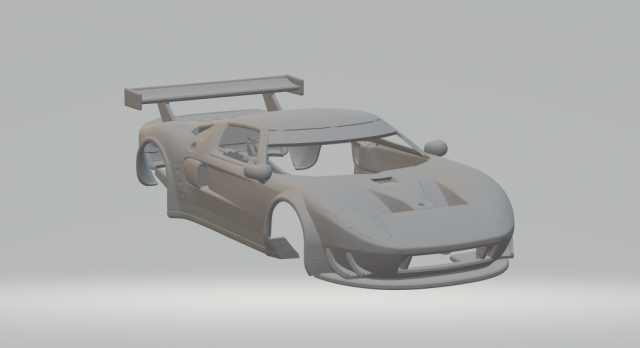 Gt40 race car Modelo de Impressão 3D .c4d .max .obj .3ds .fbx .stl .blend 