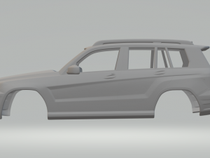 Mercedes glk 2010 Modello di stampa 3D