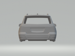 Mercedes glk 2010 Modello di stampa 3D