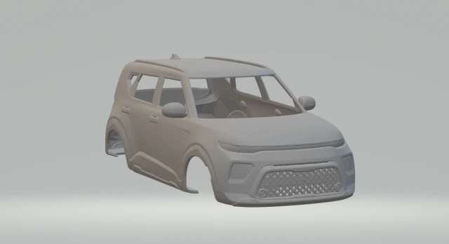 Kia soul ex 2020 3D Print Model .c4d .max .obj .3ds .fbx .stl .blend