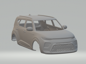 Kia soul ex 2020 3Dプリントモデル