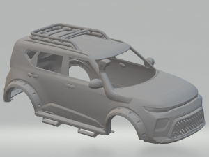 Kia soul exteme 3D Print Model