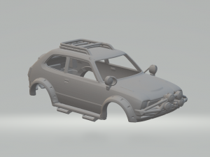 Honda civic off-road 3D Print Model