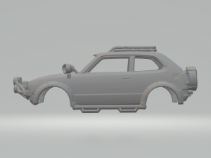 Honda civic off-road 3D Принт Модель