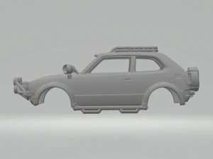 Honda civic off-road 3D Print Model