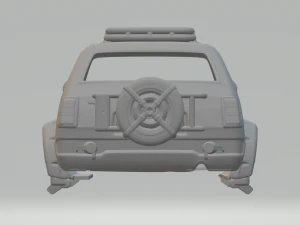 Honda civic off-road 3D Print Model