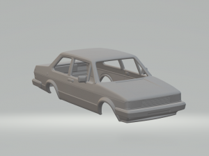 Volkswagen jetta mk1 3D प्रिंट मॉडल