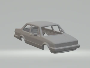 Volkswagen jetta mk1 3D Print Model