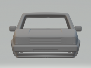 Volkswagen jetta mk1 3D 프린트 모델